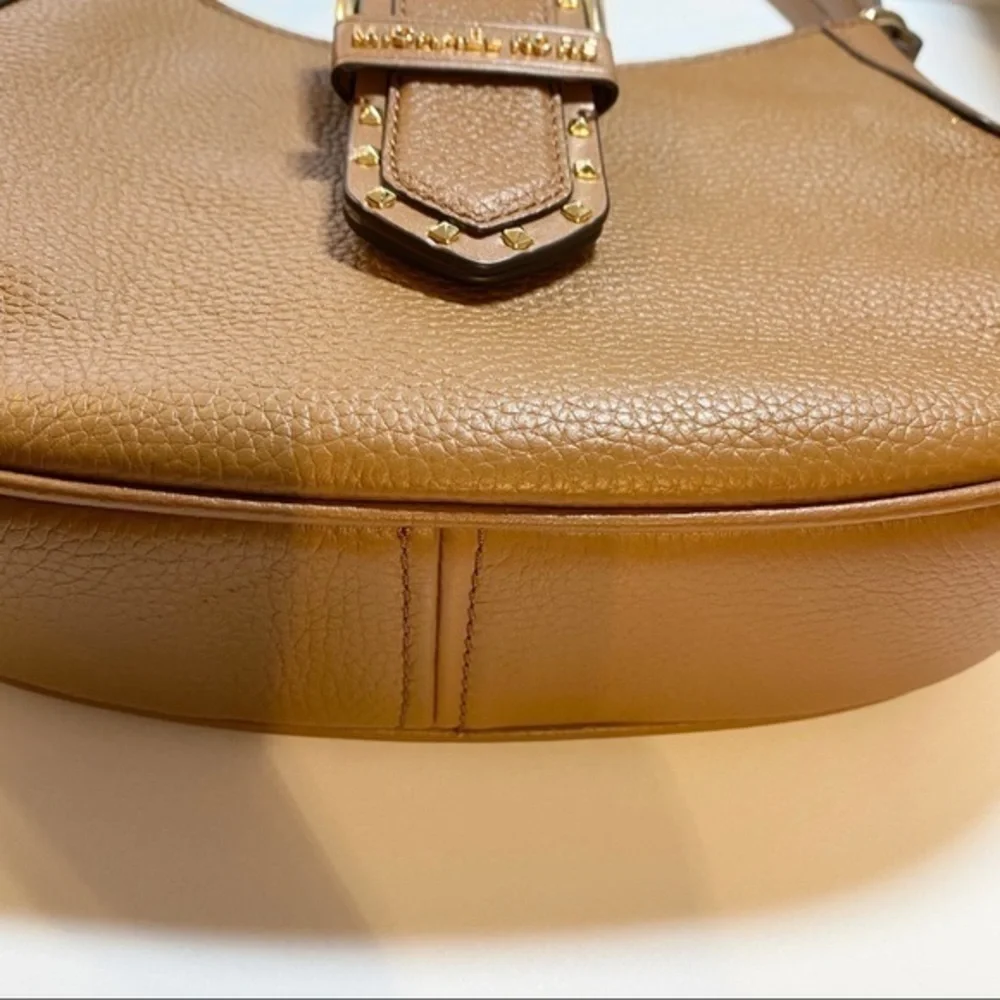 MICHAEL KORS Brown Leather Shoulder Handbag NWT - Picture 4 of 13